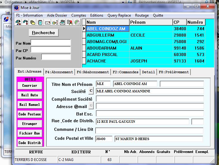 WGESTA | MULTI-UTILISATEURS
